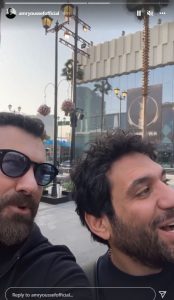 عمرو يوسف يتجول في شوارع الرياض مع حسن الرداد |فيديو 1