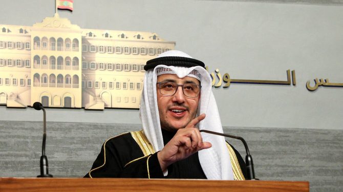 وزير الخارجية الكويتي: لبنان لا يجب أن يكون منصة للعدوان