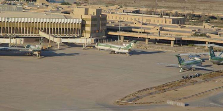 استهداف مطار بغداد الدولي بهجوم صاروخي