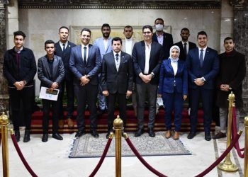 وزير الشباب والرياضة يلتقى كيان سند شباب الدلتا 3