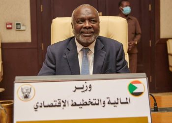 الدكتور جبريل إبراهيم محمد وزير المالية والتخطيط الاقتصادى السودانى