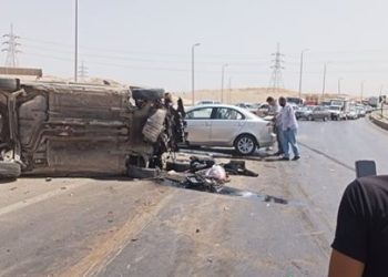 مصرع وإصابة 3 أشخاص في حادث سير وسط سيناء 4