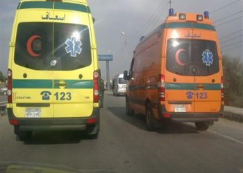 مصرع وإصابة شخصين في انقلاب سيارة بطريق مطروح الإسكندرية 1