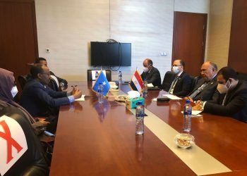 وزير الخارجية يلتقي نظيره الصومالي على هامش المشاركة في اجتماعات قمة الاتحاد الإفريقي 2