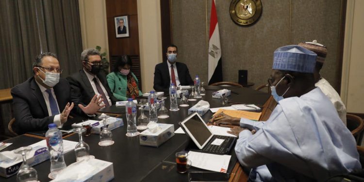الوكالة المصرية للشراكة من أجل التنمية تستقبل وفداً من وزارة الخارجية النيجيرية 1