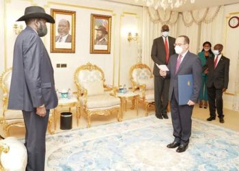 السفير المصري لدى جنوب السودان يقدم أوراق اعتماده 4