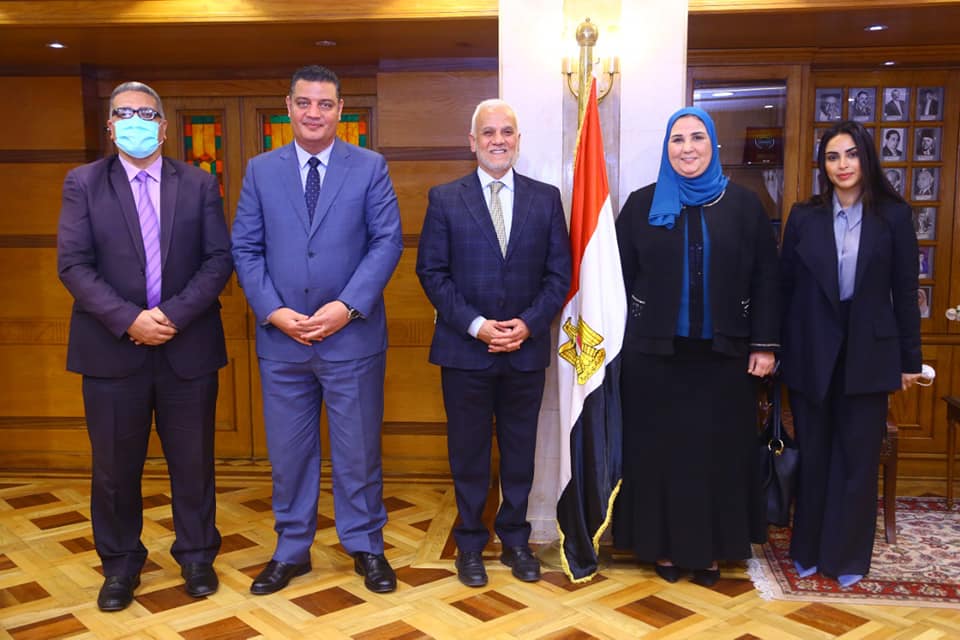 القباج تستقبل وزير التنمية الاجتماعية الأردني لمناقشة بروتوكول التعاون بين البلدين