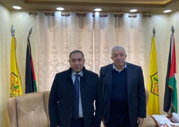 سفير مصر في رام الله يلتقي نائب رئيس حركة فتح 2