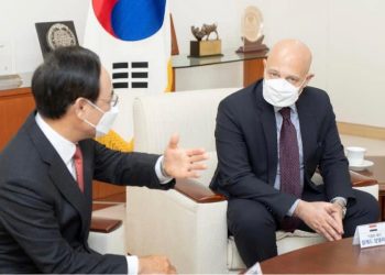السفير المصري في كوريا الجنوبية يلتقي المدير التنفيذي لـ «هيونداي» 2