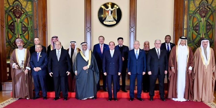 رؤساء البرلمانات العربية يعربون عن تقديرهم لـ مواقف مصر تحت قيادة الرئيس السيسي 1