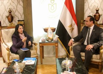 أحمد السبكي يستقبل الدكتورة نعيمة القصير ويناقشا سبل دعم منظمة الصحة العالمية