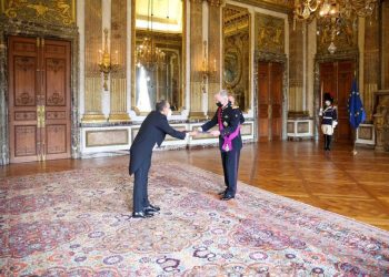 عاجل| سفير مصر المُعين لدى بلجيكا يقدم أوراق اعتماده لجلالة الملك 1
