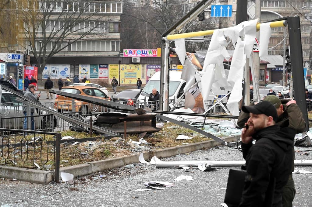 أثار الدمار في أوكرانيا