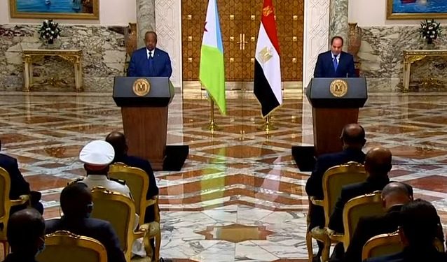 تفاصيل استقبال الرئيس السيسي لـ نظيرة جيبوتي اليوم 1