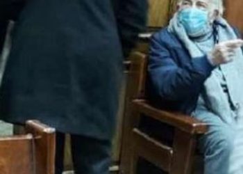 عاجل|شاهد وصول رشوان توفيق المحكمة لنظر دعوى ابنته ضده لإلغاء توكيلين