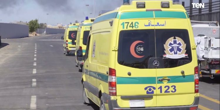 مصرع وإصابة 3 أشخاص في حادث تصادم بـ كفر الشيخ 1