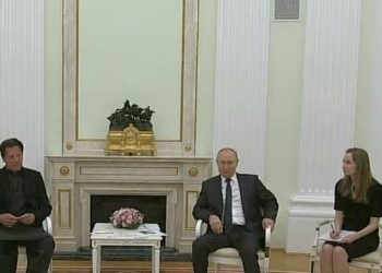 عاجل| أول ظهور لبوتين بعد الغزو على أوكرانيا بلقاء مع الرئيس الباكستاني 4