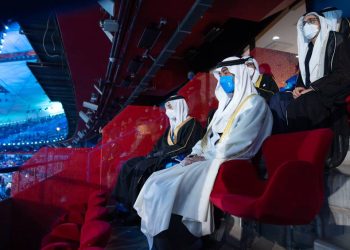 الشيخ محمد بن زايد يحضر حفل افتتاح دورة الألعاب الأولمبية الشتوية 2