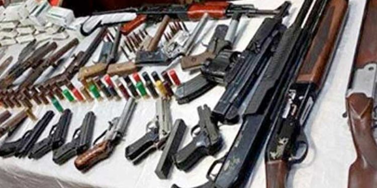 الداخلية: ضبط 22 قطعة سلاح في أسيوط