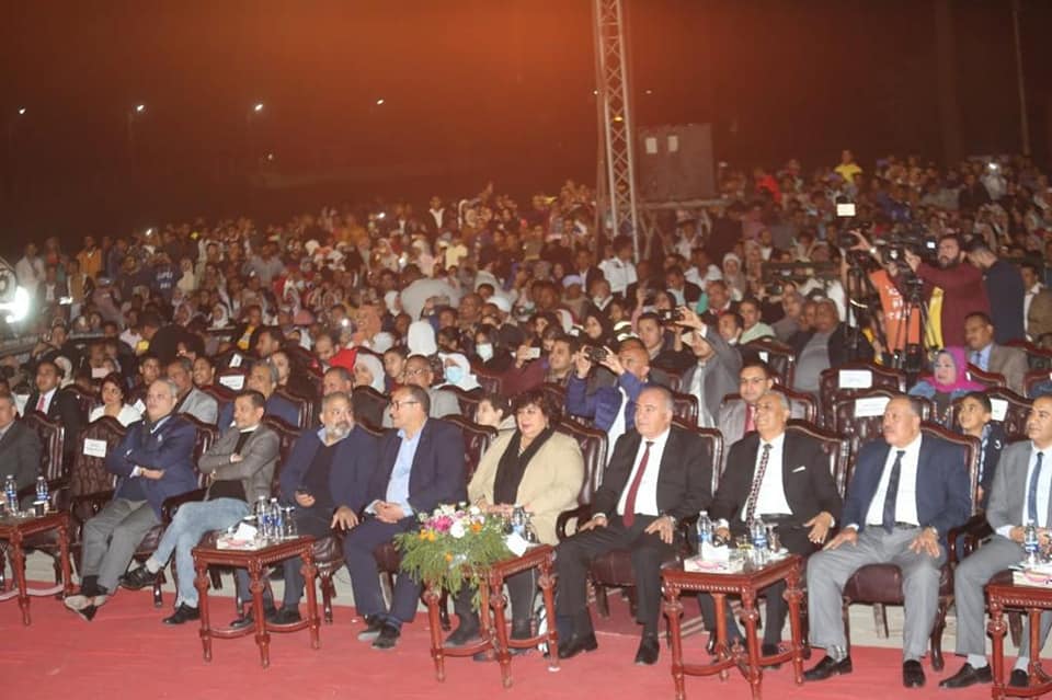 وزيرة الثقافة تشهد ختام فقعاليات مهرجان دندرة للموسيقى والغناء 1