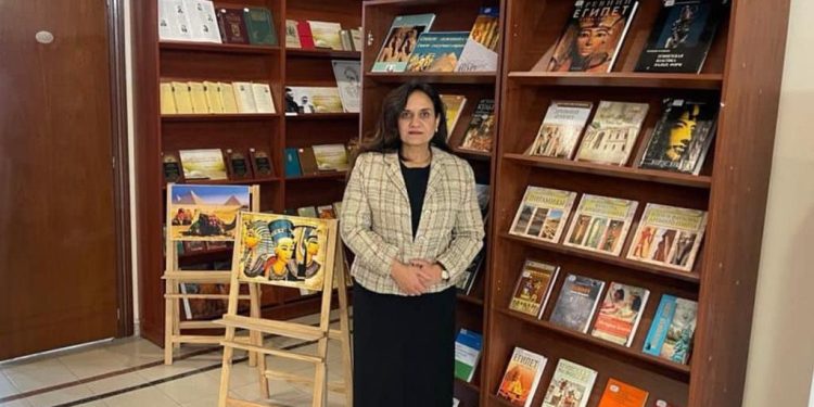 السفيرة المصرية فى كازاخستان تحتفل بـ يوم المرأة المصرية 1
