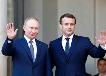 الرئيس الروسي والفرنسي