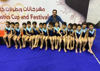 أنس محمود و9 لاعبين يفوزون بالمركز الأول والميدالية الذهبية فى بطولة الجمهورية للجمباز 6