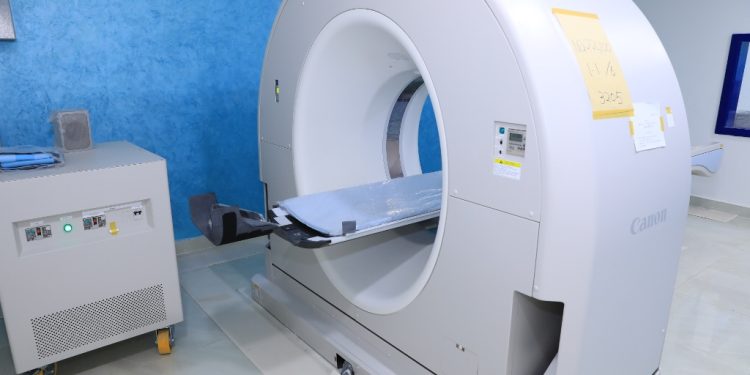 تشغيل وحدة الأشعة المقطعية الجديدة بمستشفى حميات سوهاج