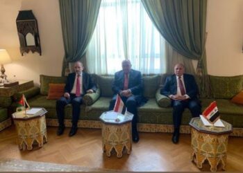 وزير الخارجية ونظيراه الأردني والعراقي يعقدون اجتماعا لآلية التعاون الثلاثي 1
