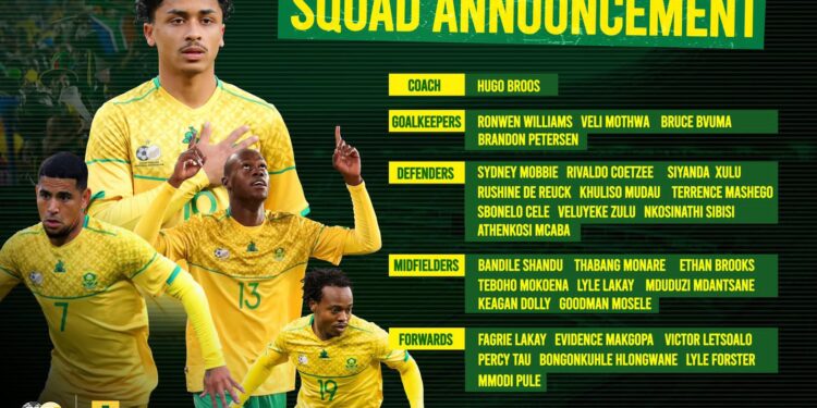 منتخب جنوب أفريقيا يستدعي لاعب بيراميدز لمعسكر الفريق 1