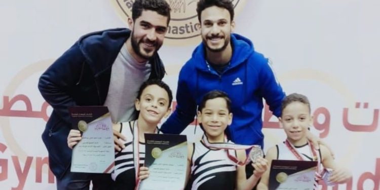 مازن أحمد صابر يحصد فضية الجمباز الفني في بطولة الجمهورية تحت 8 سنوات 1