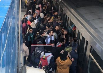 استئناف حركة مترو الأنفاق بالخط الثاني شبرا المنيب بعد إصلاح العطل 1