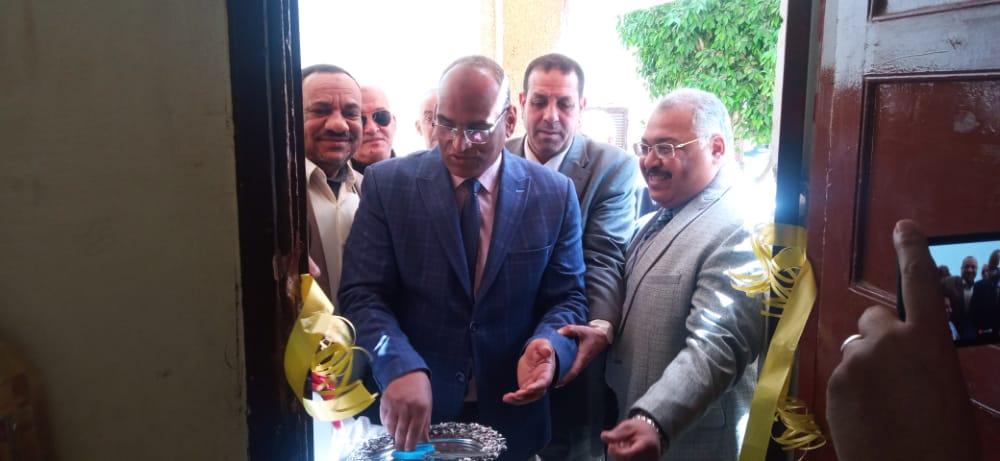 افتتاح معرض أهلاً رمضان للسلع الغذائية بمدرسة قدري المشنب الثانوية بأخميم