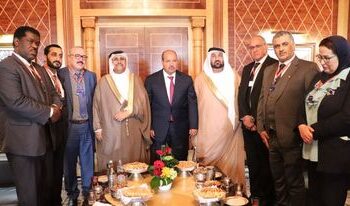 خلال لقاء رئيس البرلمان العربي مع مجلس المستشارين