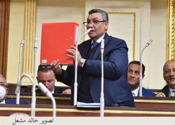 النائب مصطفى سالم وكيل الموازنة بالبرلمان المصري