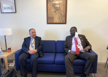 «لـ دعم التنمية الشاملة».. وزير المالية يلتقي نظيره محافظ البنك المركزي بـ جنوب السودان