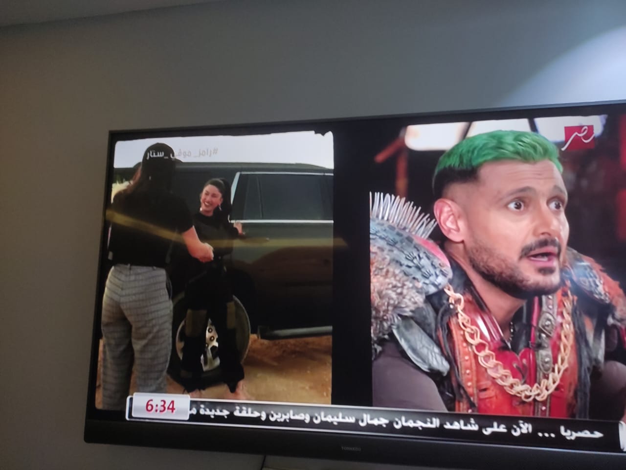 رامز جلال يتغزل في سنتينا خليفة: الوسط وسط غزال والقلب محال 3
