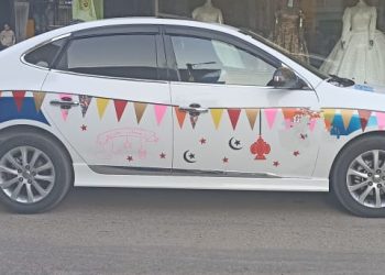 تاكسي بني سويف يتزين لاستقبال شهر رمضان 3