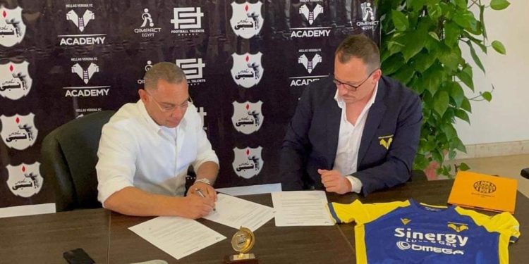 اتفاقية شراكة بين نادي فيرونا الإيطالي وإنبي 1