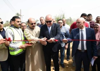 افتتاح محطة مياه السلامية النقالى بنجع حمادي| صور