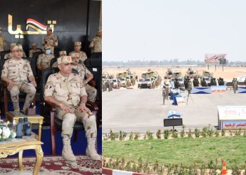 رئيس أركان حرب القوات المسلحة يتفقد معسكر إعداد وتأهيل مقاتلي شمال سيناء