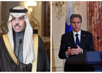 وزير الخارجية السعودي يبحث مع بلينكن العلاقات الاستراتيجية
