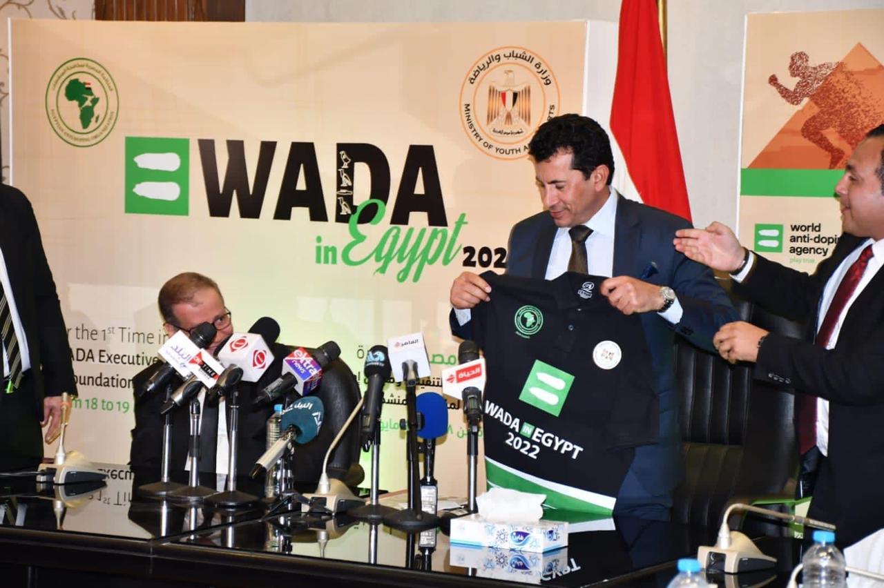 وزير الرياضة يعلن استضافة مصر لاجتماعات الوكالة الدولية لمكافحة المنشطات 2