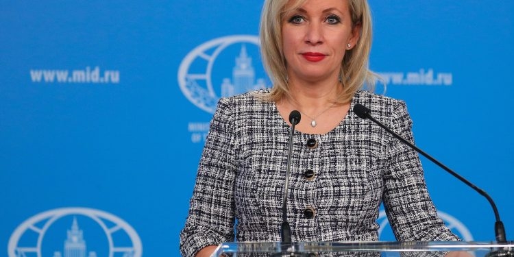 المتحدثة باسم وزارة الخارجية الروسية، ماريا زاخاروفا