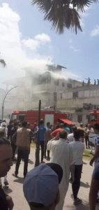 إصابة 3 أشخاص بحريق رابع أيام العيد بدمياط