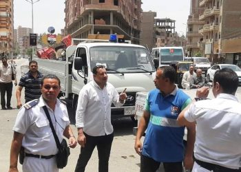 مصادرة 165 من المضبوطات المختلفة خلال حملة مرافق مكبرة بمدينة أخميم 3