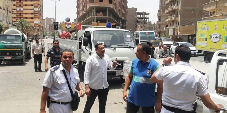 مصادرة 165 من المضبوطات المختلفة خلال حملة مرافق مكبرة بمدينة أخميم 1