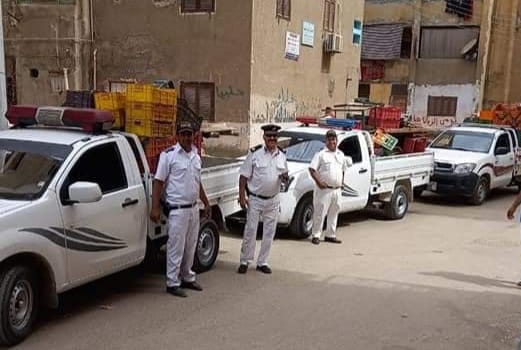 ضبط 238 مخالفة مرافق متنوعة بحملة مكبرة بسوق مدينة ناصر بحي شرق سوهاج 1