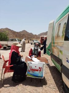 قافلة طبية بـ شرم الشيخ توقع الكشف على 416 مواطن وتحيل 11 مريض لأقرب مستشفى 1