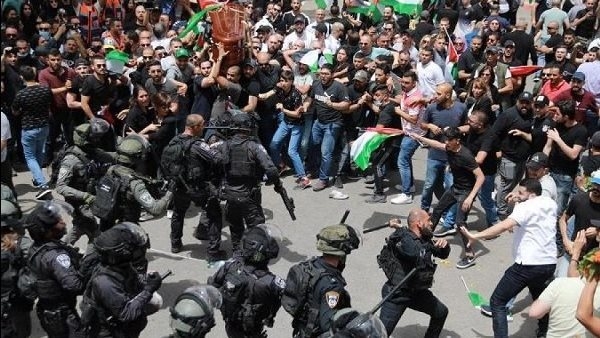 واشنطن تستنكر الاعتداءات الإسرائيلية على جنازة شيرين أبو عاقلة 1